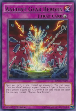Yu-Gi-Oh Ancient Gear Reborn [RATE-EN070] Rare