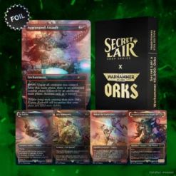 Magic The Gathering Secret Lair - Warhammer 40000 Orks - Foil