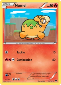POKEMON Numel (12/122) [XY: BREAKpoint]