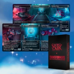 Magic The Gathering Secret Lair Transformers: Optimus Prime Vs. Megatron