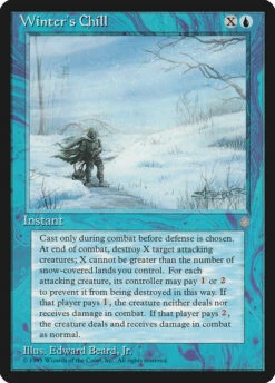 Magic The Gathering Winter's Chill [Ice Age]