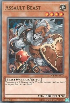 Yu-Gi-Oh Assault Beast [OP10-EN014] Common