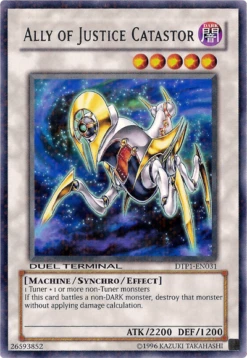 Yu-Gi-Oh Ally Of Justice Catastor [DTP1-EN031] Rare