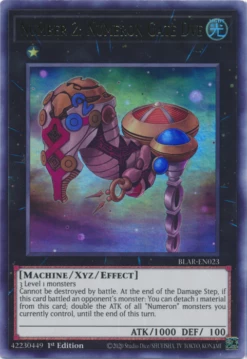 Yu-Gi-Oh Number 2: Numeron Gate Dve [BLAR-EN023] Ultra Rare
