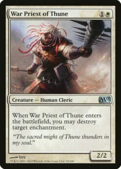 Magic The Gathering War Priest Of Thune [Magic 2013]