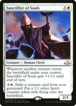 Magic The Gathering Sanctifier Of Souls (Intro Pack) [Eldritch Moon Promos]