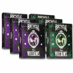 Bicycle Disney Villains Green/Purple Mix Playing Cards