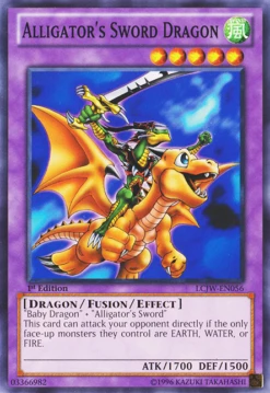 Yu-Gi-Oh Alligator's Sword Dragon [LCJW-EN056] Common