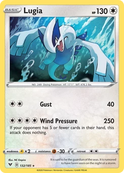 POKEMON Lugia (132/185) [Sword & Shield: Vivid Voltage]