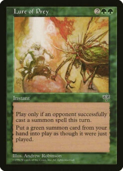 Magic The Gathering Lure Of Prey [Mirage]