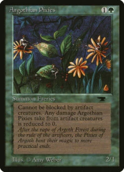 Magic The Gathering Argothian Pixies [Antiquities]