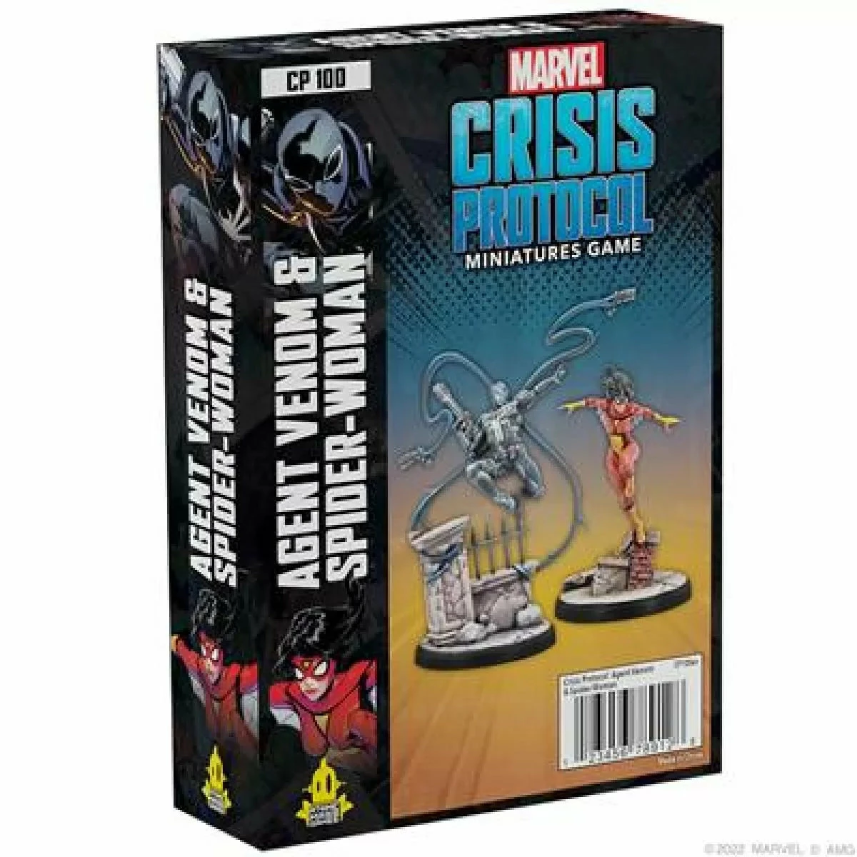 Marvel Crisis Protocol Miniatures Game Agent Venom & Spider-Woman 3 Marvel Crisis Protocol Miniatures Game Agent Venom & Spider-Woman