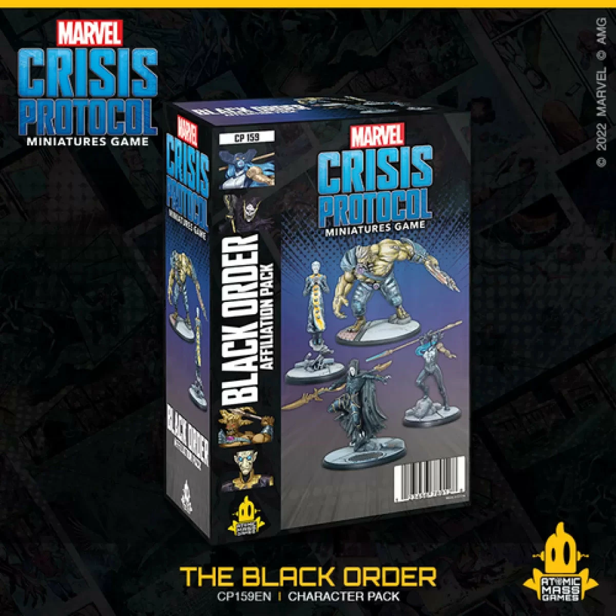 Marvel Crisis Protocol Miniatures Game Black Order Squad Pack 3 Marvel Crisis Protocol Miniatures Game Black Order Squad Pack