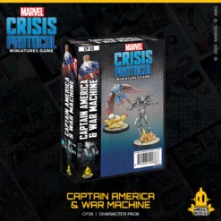 Marvel Crisis Protocol Miniatures Game Captain America & War Machine