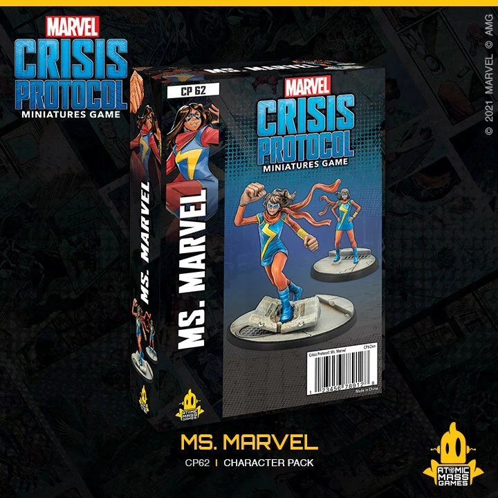 Marvel Crisis Protocol Miniatures Game Ms Marvel Character Pack 3 Marvel Crisis Protocol Miniatures Game Ms Marvel Character Pack