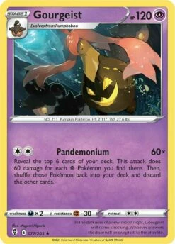 POKEMON Gourgeist (077/203) [Sword & Shield: Evolving Skies]