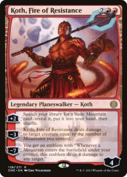 Magic The Gathering Koth, Fire Of Resistance [Phyrexia: All Will Be One]