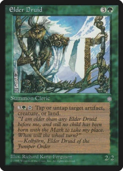 Magic The Gathering Elder Druid [Ice Age]