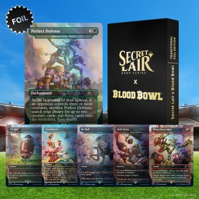 Magic The Gathering Secret Lair - Blood Bowl - Foil 3 Magic The Gathering Secret Lair - Blood Bowl - Foil