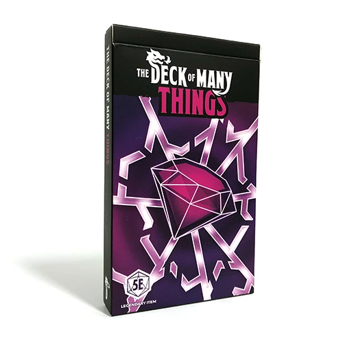 Dungeons & Dragons D&D The Deck Of Many - Things 3 Dungeons & Dragons D&D The Deck Of Many - Things
