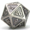 Dice Metal D20 Mythica Battleworn Silver 2 Dice Metal D20 Mythica Battleworn Silver -GAMES WORKSHOP Shop die hard dice metal d20 mythica battleworn silver single 67920 c900e