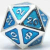 Dice Metal D20 Mythica Platinum Aquamarine -GAMES WORKSHOP Shop die hard dice metal d20 mythica platinum aquamarine single 67924 093e0