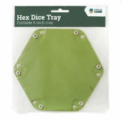 LPG Hex Dice Tray 6" Green
