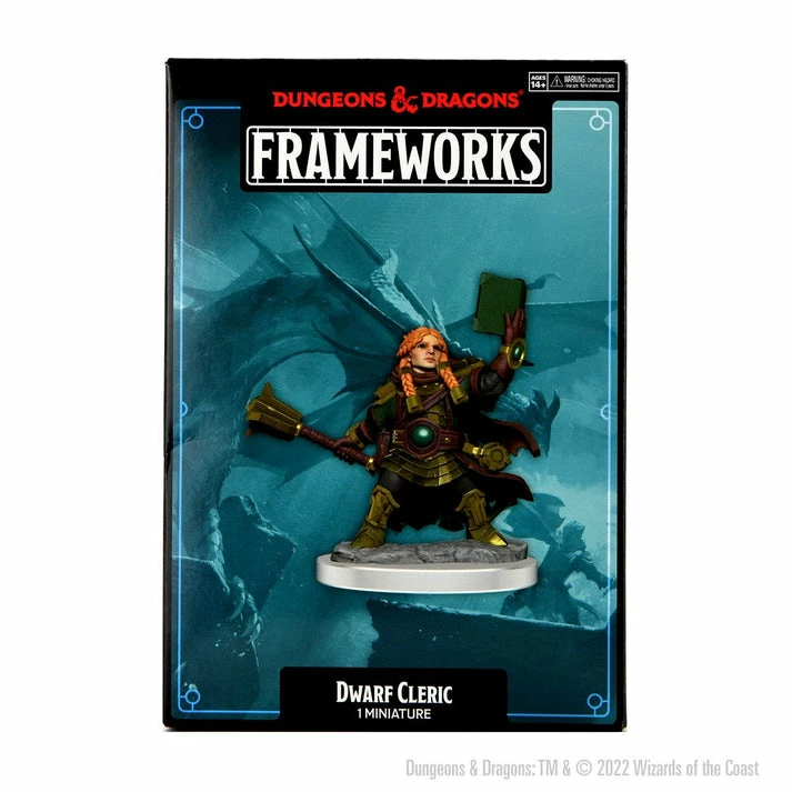 D&D Frameworks Dwarf Cleric Female 3 D&D Frameworks Dwarf Cleric Female