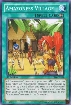 Yu-Gi-Oh Amazoness Village [LCJW-EN104] Common