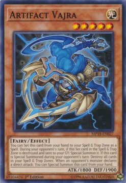 Yu-Gi-Oh Artifact Vajra [MP18-EN027] Common