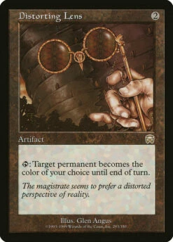 Magic The Gathering Distorting Lens [Mercadian Masques]