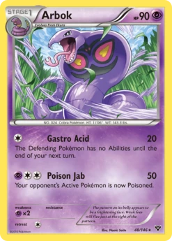 POKEMON Arbok (48/146) [XY: Base Set]