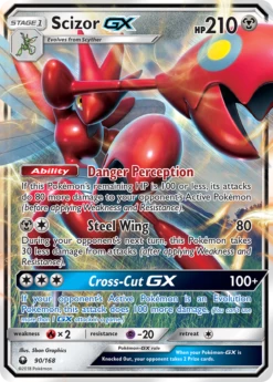 POKEMON Scizor GX (90/168) [Sun & Moon: Celestial Storm]