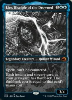 Magic The Gathering Lier, Disciple Of The Drowned (Showcase Eternal Night) [Innistrad: Midnight Hunt]