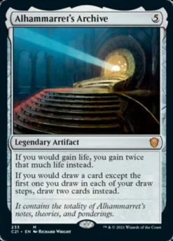 Magic The Gathering Alhammarret's Archive [Commander 2021]