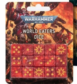 Games Workshop Warhammer 40000: World Eaters Dice