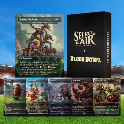 Magic The Gathering Secret Lair - Blood Bowl 3 Magic The Gathering Secret Lair - Blood Bowl