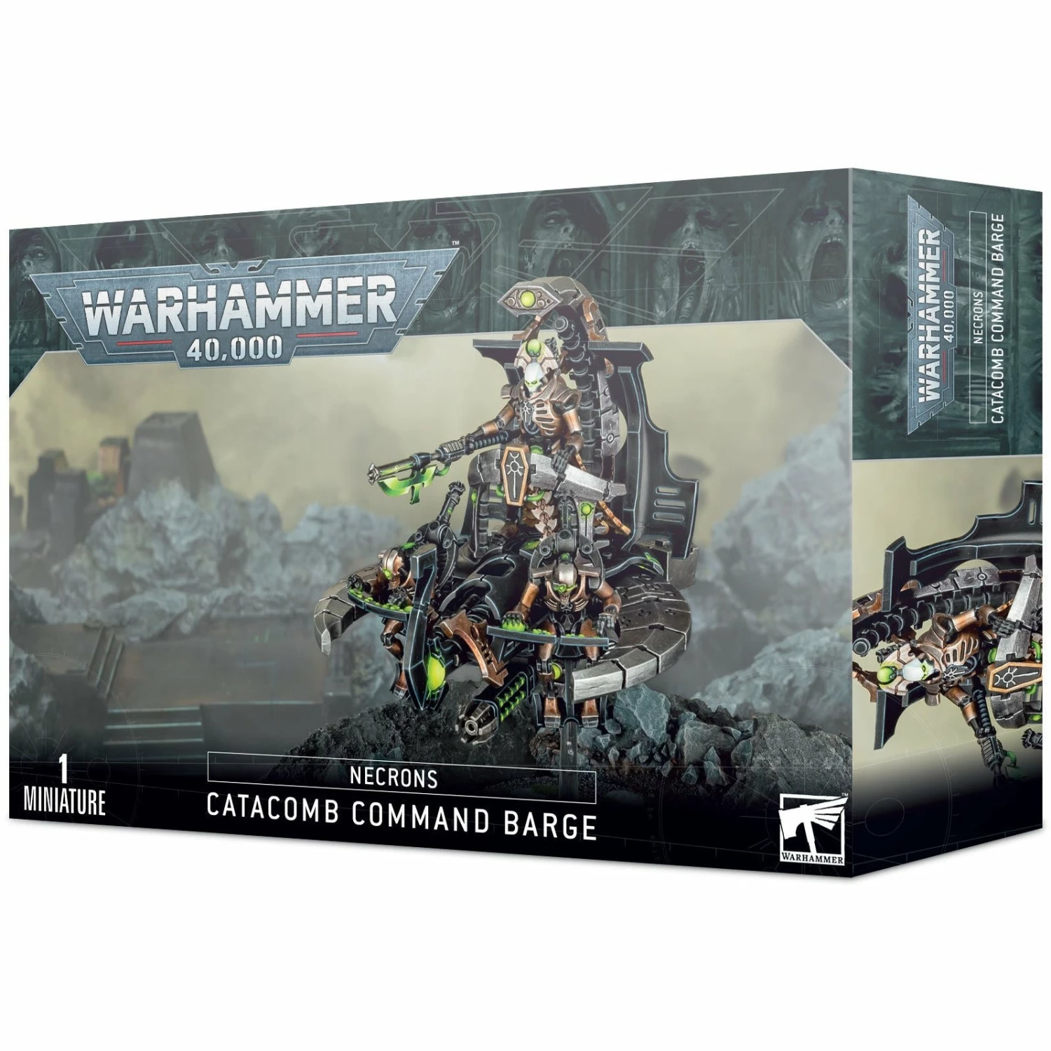 Games Workshop Necron Catacomb Command Barge/Annihilation Barge 3 Games Workshop Necron Catacomb Command Barge/Annihilation Barge