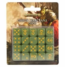 Games Workshop Age Of Sigmar: Orruk Warclans Dice