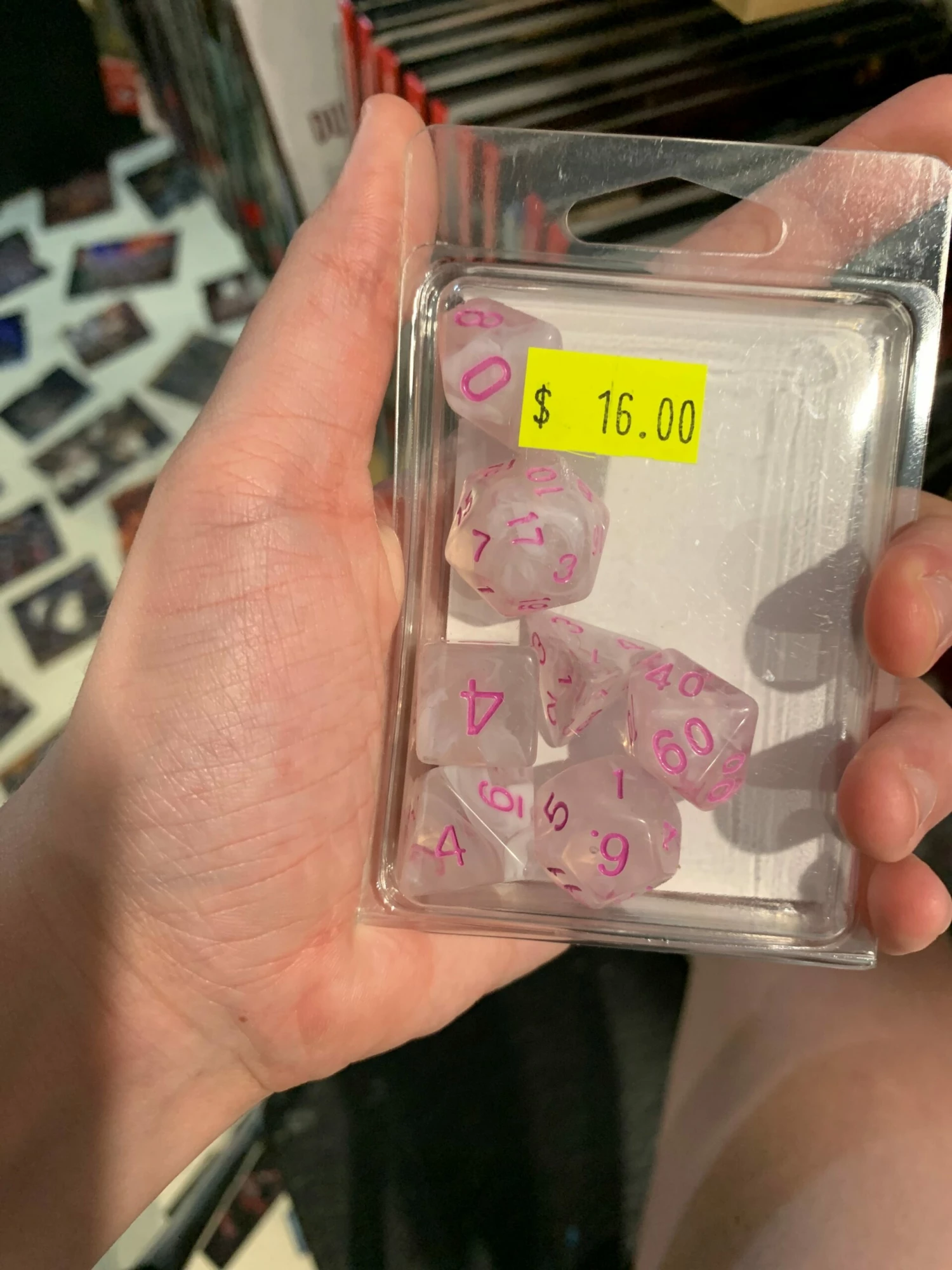 TMG RPG Dice - Candied Whispers 3 TMG RPG Dice - Candied Whispers