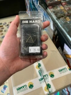 Dice Metal D20 Mythica Dark Gold