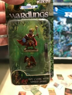 Various Miniature - Wardlings Boy Cleric W Snake