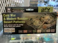 Vallejo 71620 Model Air Cold War & Modern Russian Desert Patterns 8 Colour Acrylic Paint Set