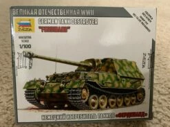 Zvezda 6195 1/100 Sd.Kfz.184 Ferdinand Heavy Tank Destroyer Plastic Model Kit