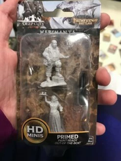 Various Miniature - Merchants (Serving Girl/Merchant)