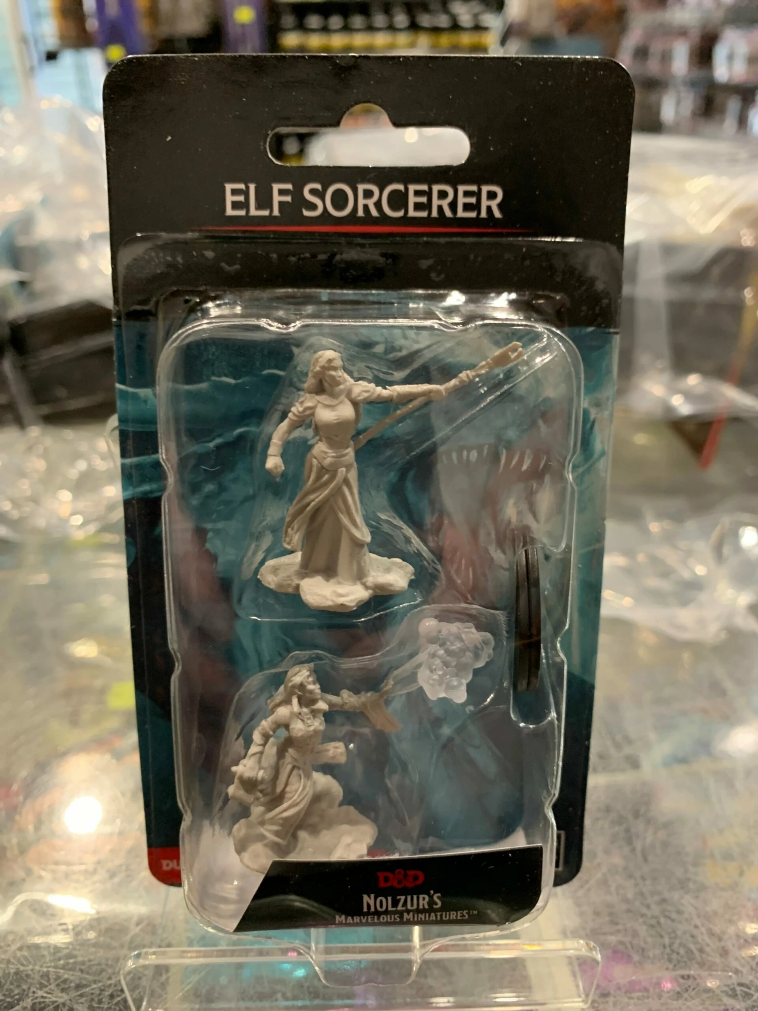 Miniature - Female Elf Sorcerer 3 Miniature - Female Elf Sorcerer