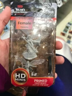 Various Miniature - Female Aasimar Wizard