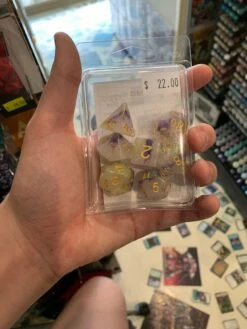 TMG RPG Dice - Lurking Violets