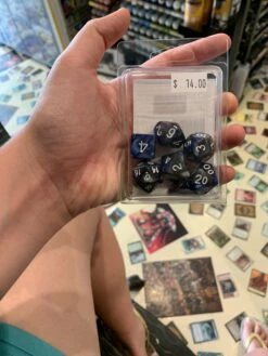TMG RPG Dice - Blessed Steel