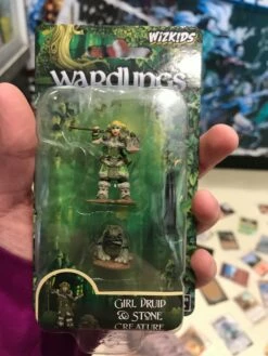 Various Miniature - Wardlings Girl Druid/ Stone C